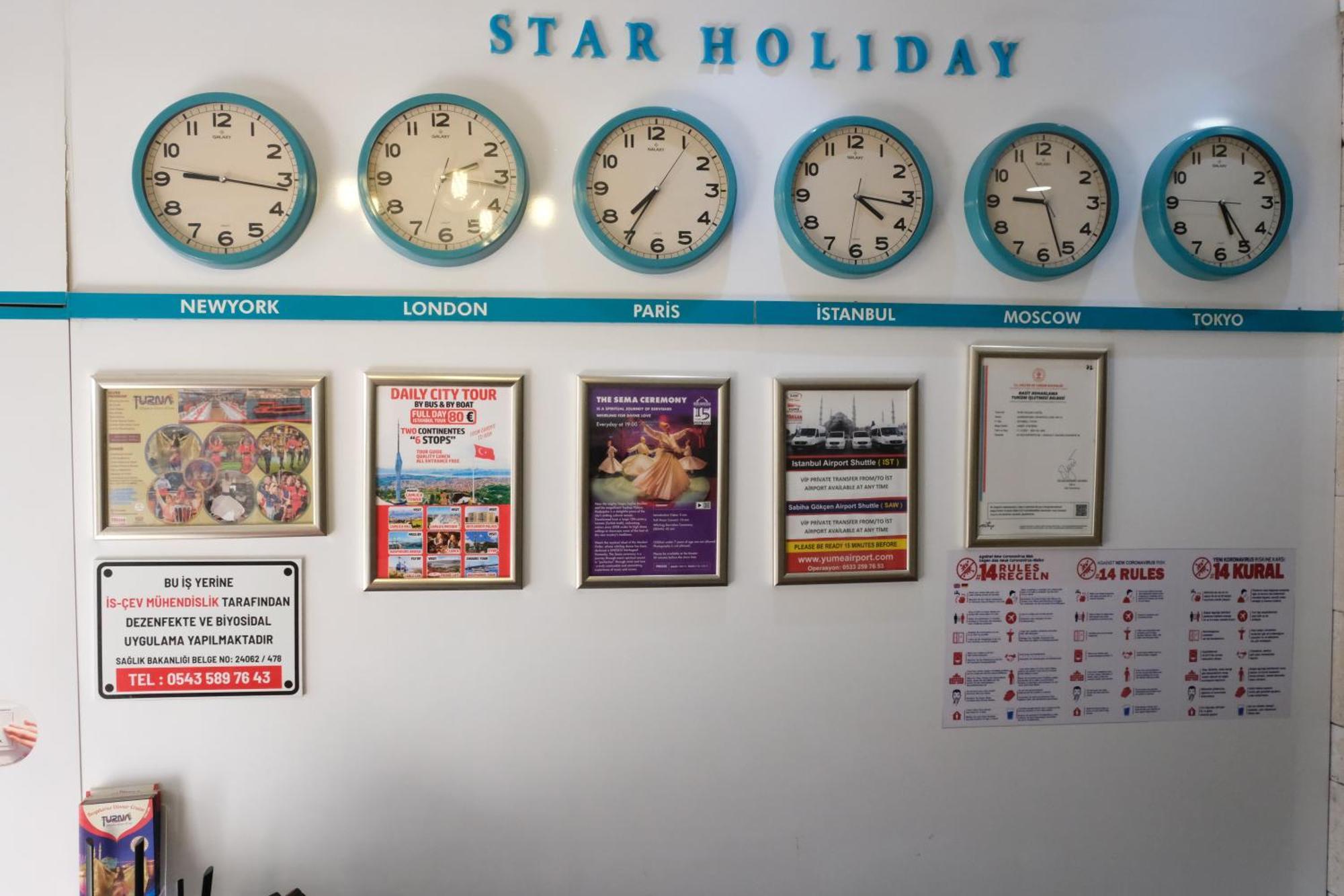 Star Holiday Hotel Istambul Exterior foto
